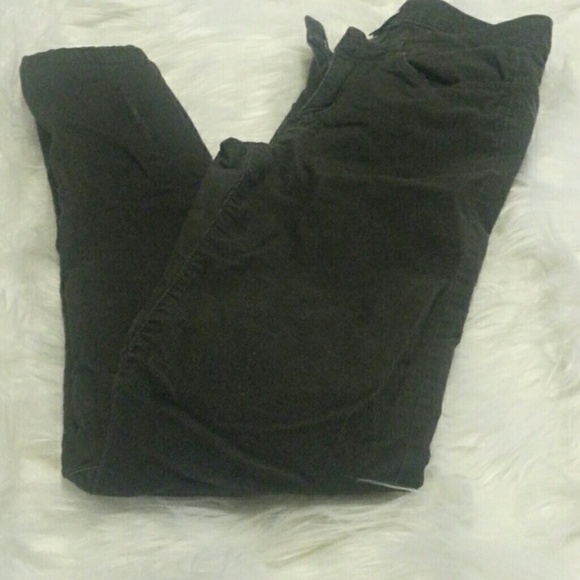 Dark green corduroy pants
